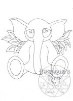 Flying Elephant WHIMSY
